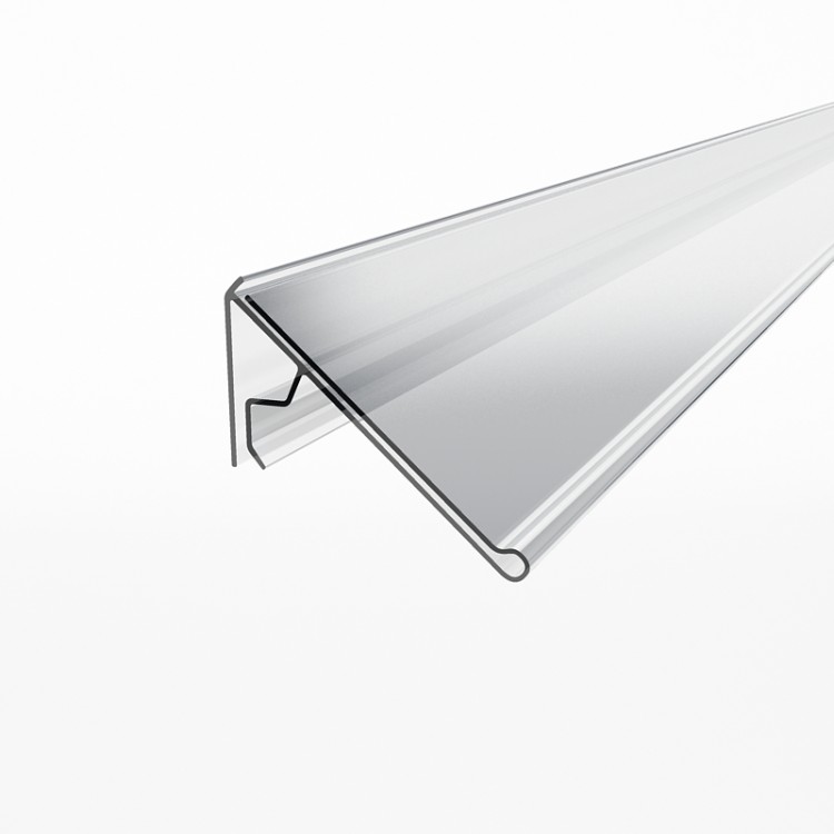 Ценникодержатели профильные для сетчатых полок и корзин